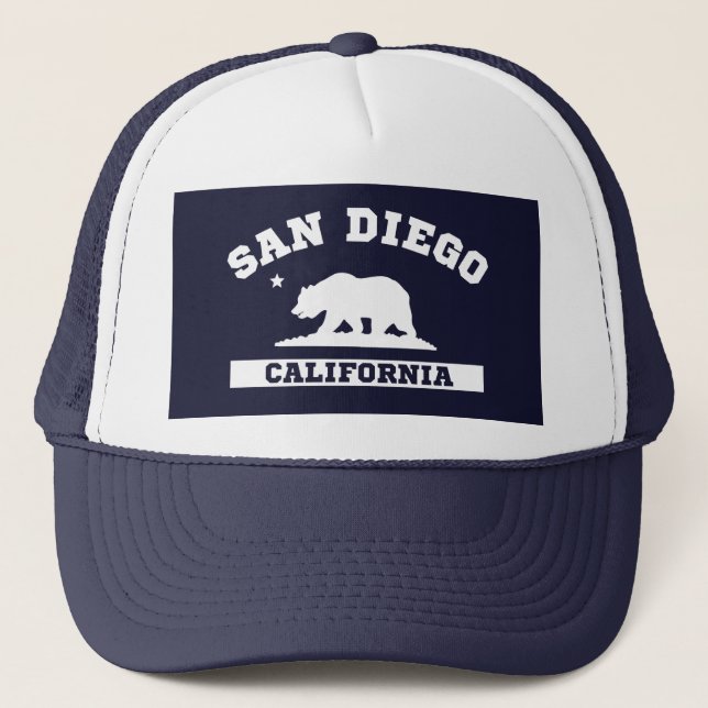 Gorra De Camionero Sandiego California (Anverso)