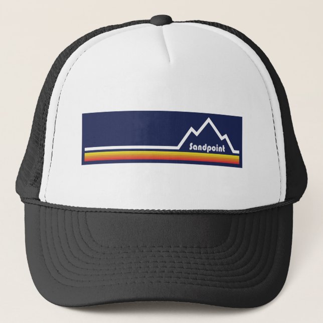 Gorra De Camionero Sandpoint Idaho (Anverso)
