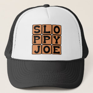 Gorra De Camionero Sándwich de Comida Confort