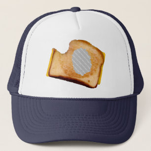 Gorra De Camionero Sandwich de queso a la parrilla del personalizable