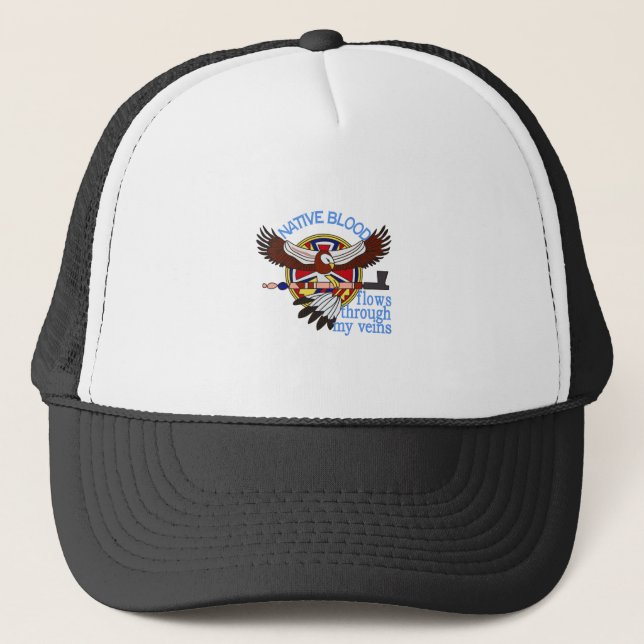 Gorra De Camionero Sangre nativa (Anverso)