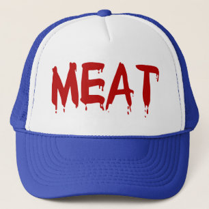 Gorra De Camionero Sangre sustanciosa de la vaca de la cabra de la