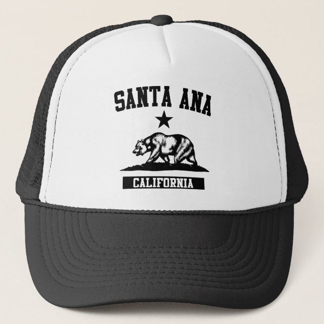 Gorra De Camionero Santa Ana California (Anverso)