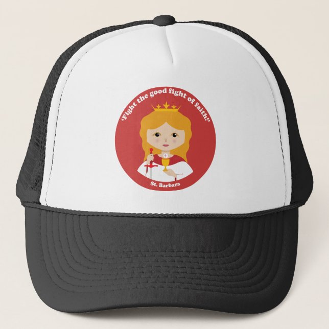 Gorra De Camionero Santa Bárbara (Anverso)