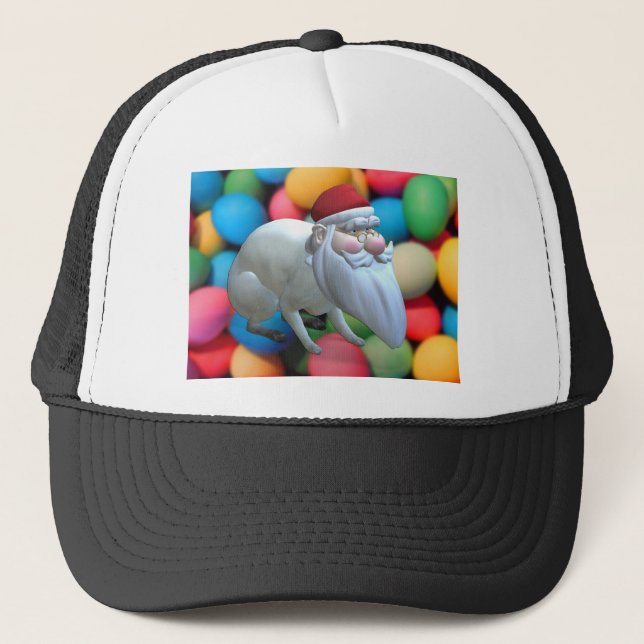 Gorra De Camionero Santa Bunny (Anverso)