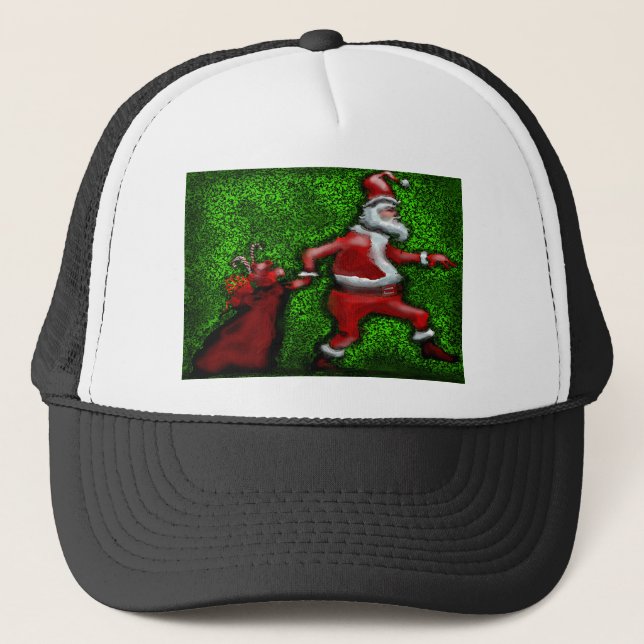 Gorra De Camionero Santa Claus (Anverso)