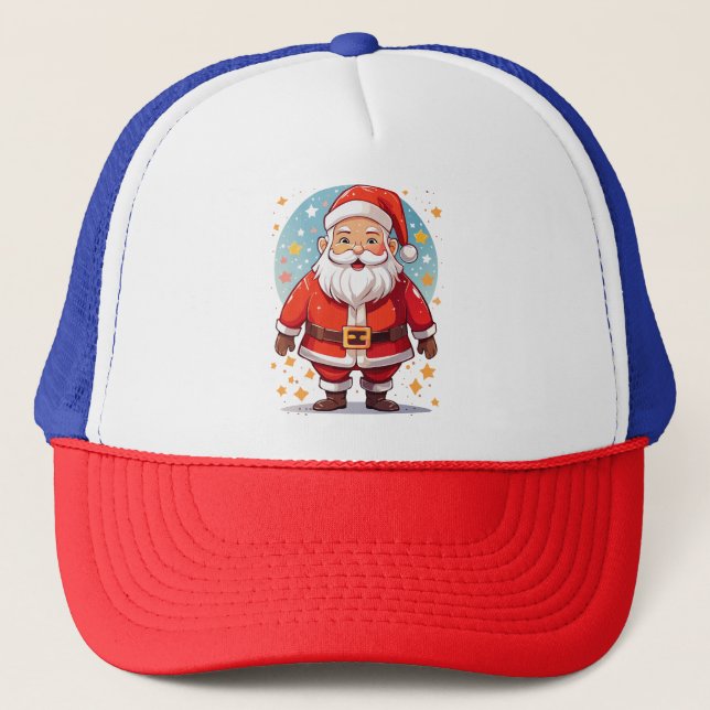 Gorra De Camionero Santa Claus (Anverso)