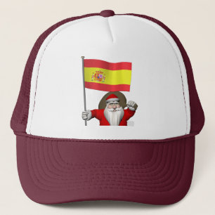 Gorra De Camionero Santa Claus Con El Fin De España
