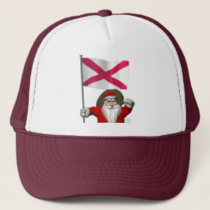 Gorra De Camionero Santa Claus Con El Fin De Irlanda Del Norte