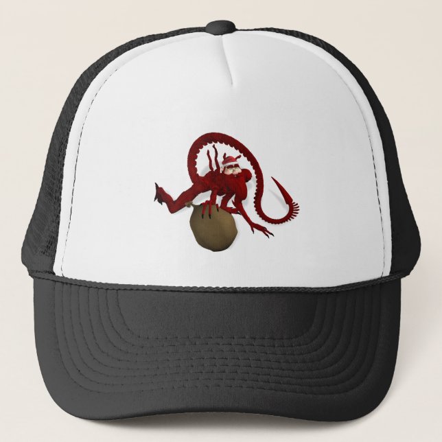 Gorra De Camionero Santa Claus desde el espacio exterior (Anverso)