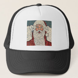 Gorra De Camionero Santa Claus Surprised