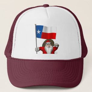 Gorra De Camionero Santa Claus With Ensign Of Texas