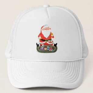Gorra De Camionero Santa con el tren