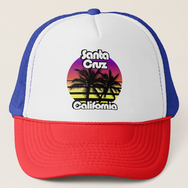 Gorra De Camionero Santa Cruz California (Anverso)