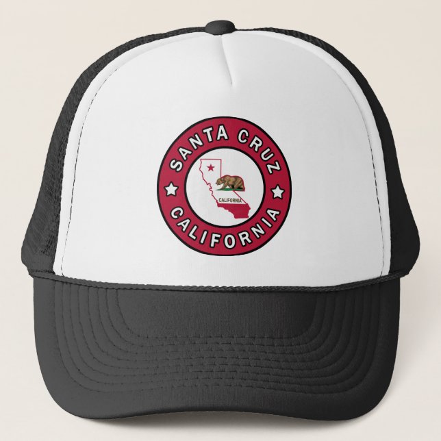 Gorra De Camionero Santa Cruz California (Anverso)