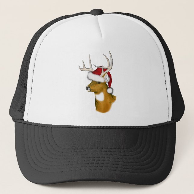 Gorra De Camionero santa deer (Anverso)