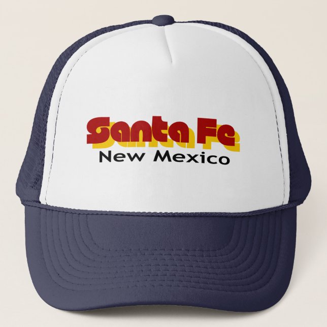 Gorra De Camionero Santa Fe Nuevo México (Anverso)