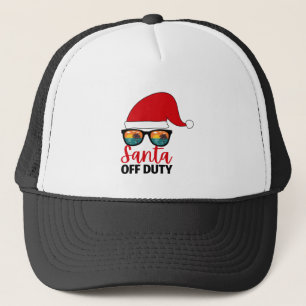 Gorra De Camionero Santa Fuera de Servicio Navidad en Julio