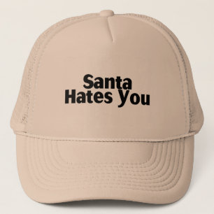 Gorra De Camionero Santa le odia
