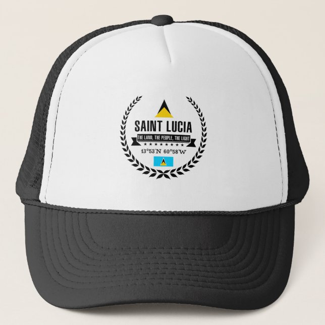 Gorra De Camionero Santa Lucía (Anverso)
