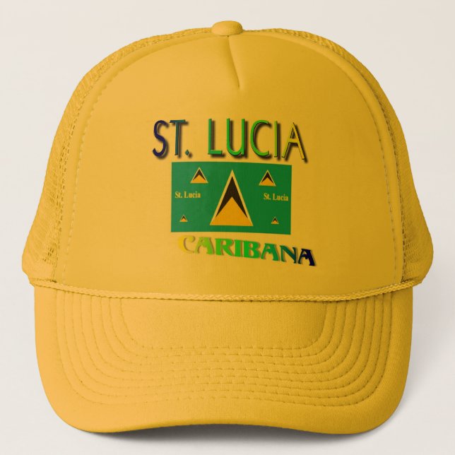Gorra De Camionero Santa Lucía (Anverso)