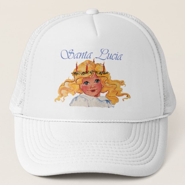 Gorra De Camionero Santa Lucía (Anverso)