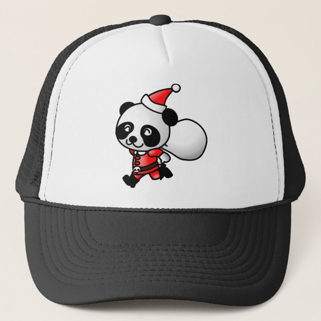Gorra De Camionero Santa Panda (Anverso)