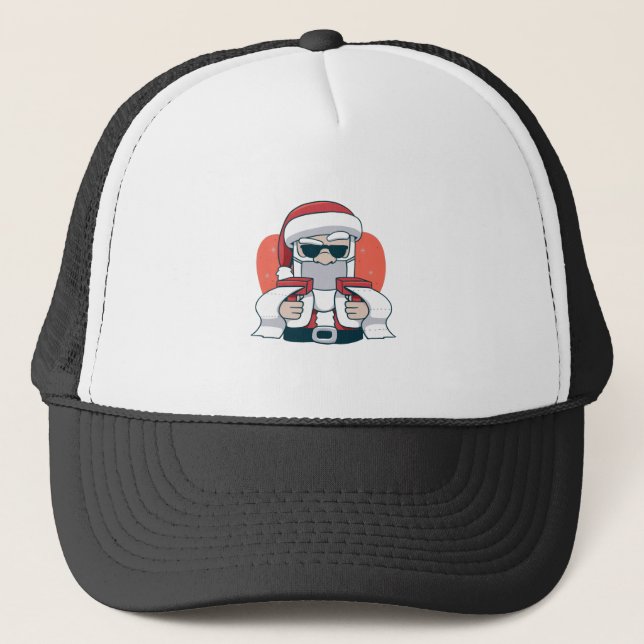 Gorra De Camionero Santa Pun (Anverso)