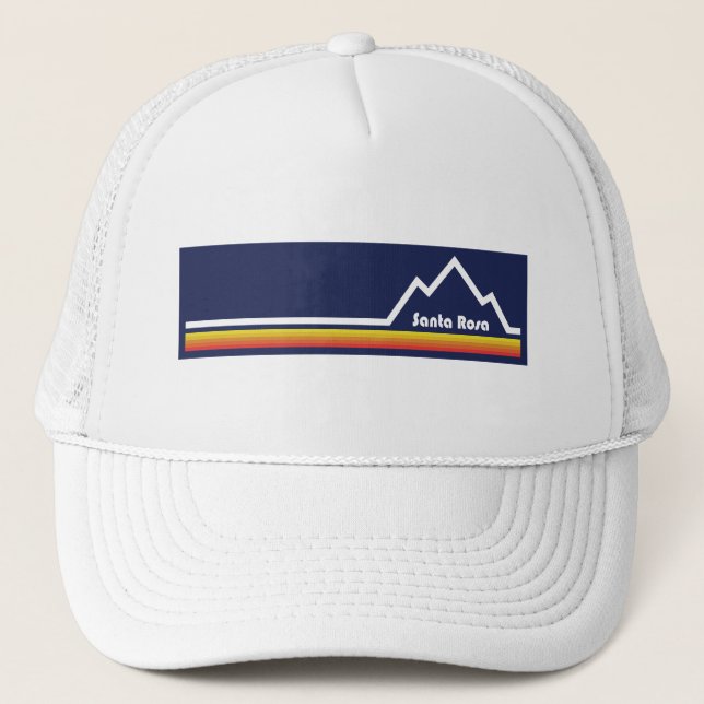 Gorra De Camionero Santa Rosa California (Anverso)