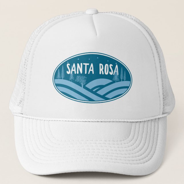 Gorra De Camionero Santa Rosa California al aire libre (Anverso)