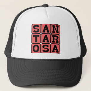 Gorra De Camionero Santa Rosa, Ciudad en California