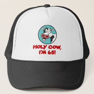 Gorra De Camionero Santa vaca, tengo 65 años