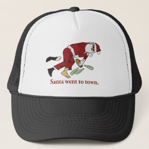 Gorra De Camionero santa_went_to_town