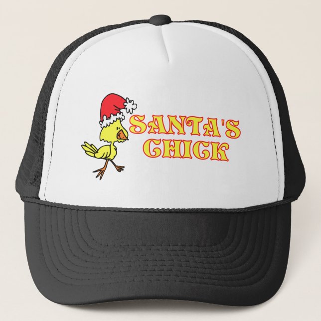 Gorra De Camionero Santas Chick (Anverso)