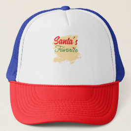 Gorra De Camionero Santa's Favorite