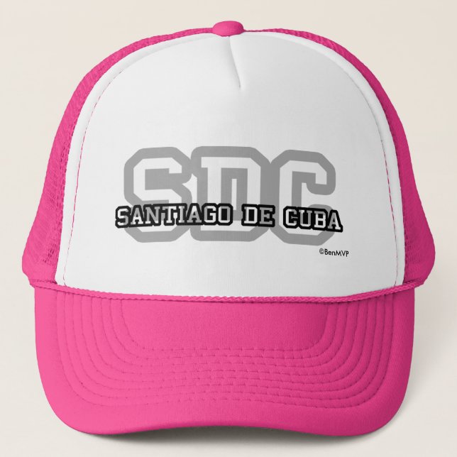 Gorra De Camionero Santiago de Cuba (Anverso)