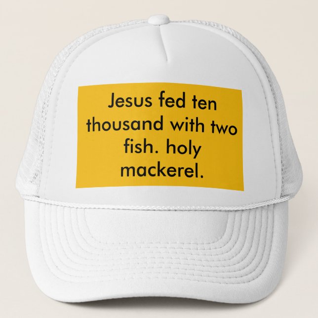 Gorra De Camionero santo cielo (Anverso)