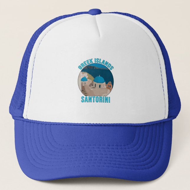 Gorra De Camionero Santorini (Anverso)