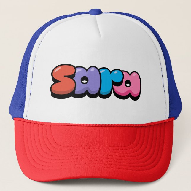 Gorra De Camionero Sara (Anverso)