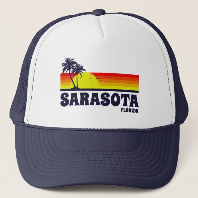 Gorra De Camionero Sarasota la Florida (Anverso)
