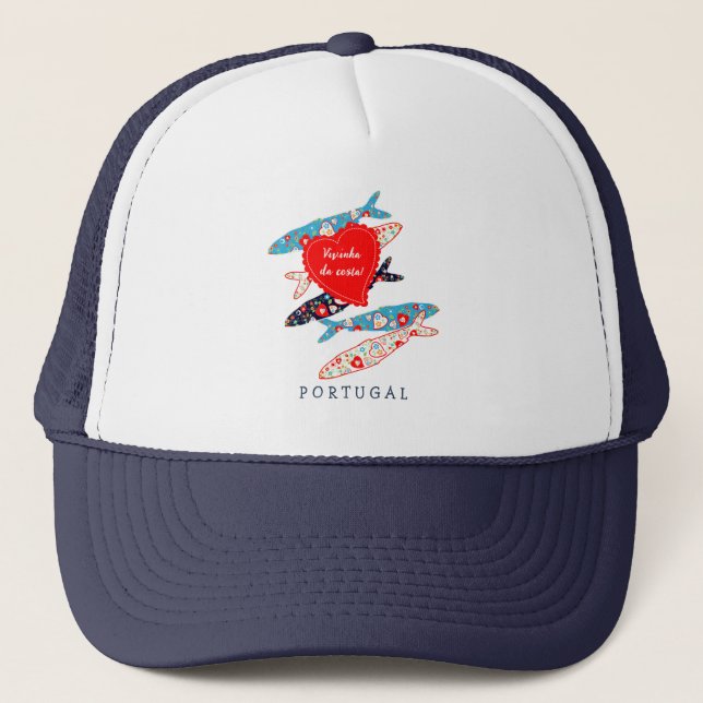 Gorra De Camionero Sardinas de Portugal (Anverso)
