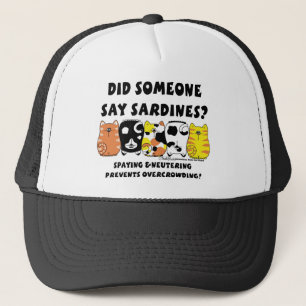 Gorra De Camionero Sardine Cats