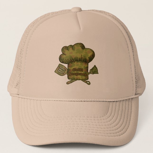 Gorra De Camionero Sargento Grill (Anverso)