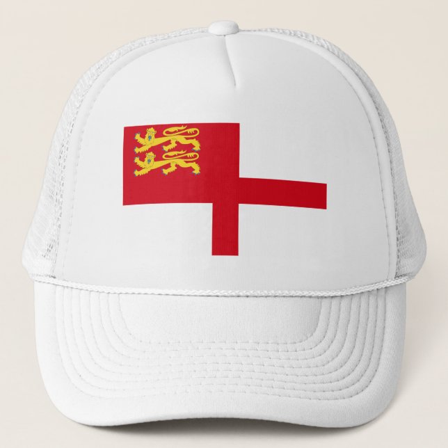 Gorra De Camionero Sark Flag (Anverso)