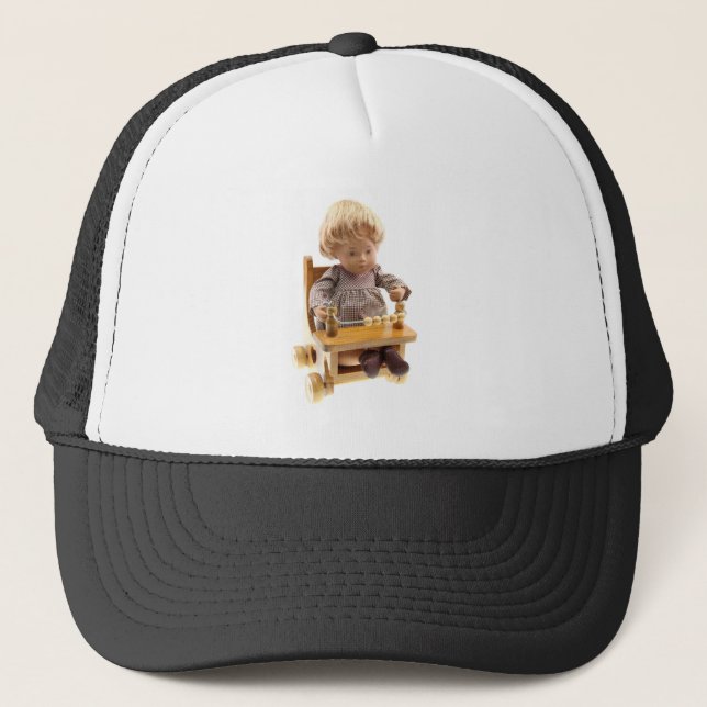 Gorra De Camionero Sasha Baby Irka / Sasha Doll Cap (Anverso)
