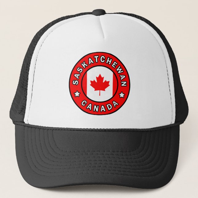 Gorra De Camionero Saskatchewan Canada (Anverso)