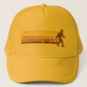 Gorra De Camionero Sasquatch apenó el gorra retro del camionero del
