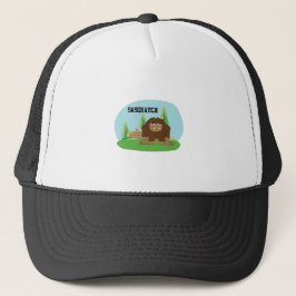 Gorra De Camionero Sasquatch de Personalizado corto