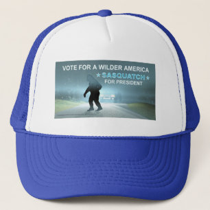 Gorra De Camionero Sasquatch Para Presidente