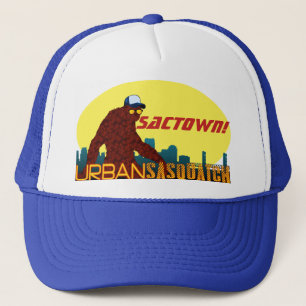 Gorra De Camionero Sasquatch Urbano - Sacramento - SACTOWN!